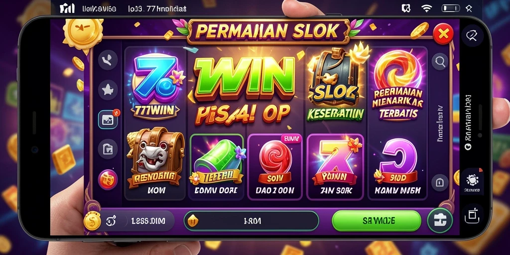 Screenshot dari gameplay Slot yang menarik di 77WIN.