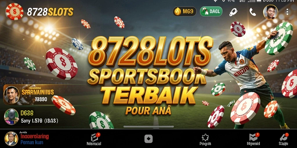 Tampilan gameplay menarik dari 8728SLOTS dengan berbagai opsi taruhan.