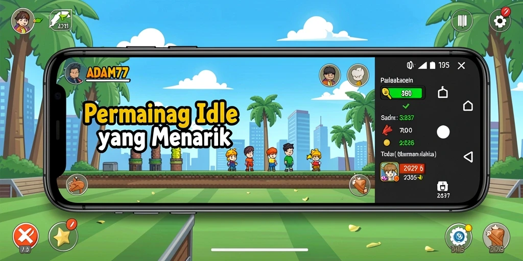 Tampilan gameplay <strong>ADAM77</strong> yang menarik dan adiktif.