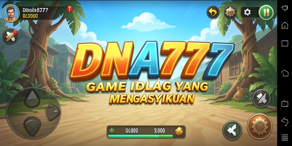 Tampilan menarik dari gameplay Idle di DNA777.