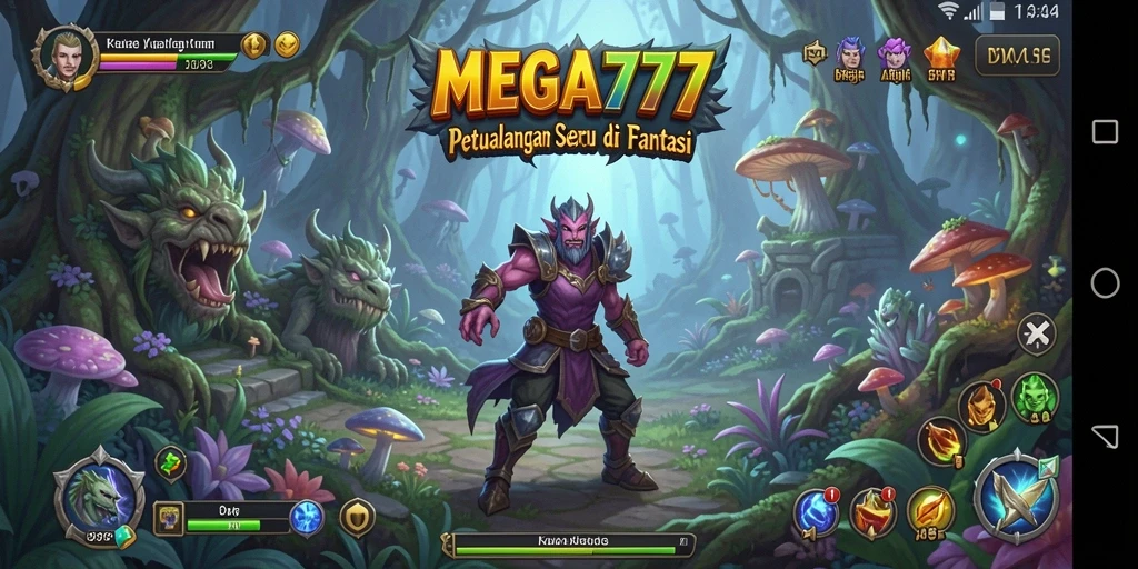 Tampilan aksi menarik dari gameplay MEGA777 yang menggugah selera petualangan.