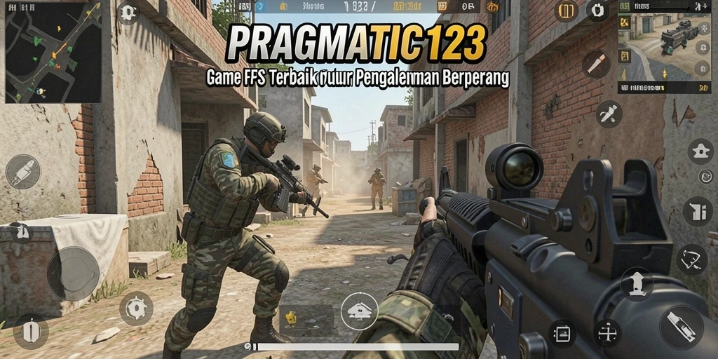 Tampilan gameplay mendebarkan dari PRAGMATIC123 yang penuh aksi FPS.