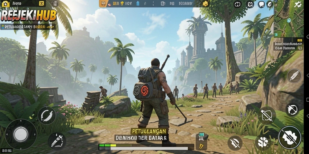 Tampilan gameplay epik di dunia terbuka REJEKIHUB.