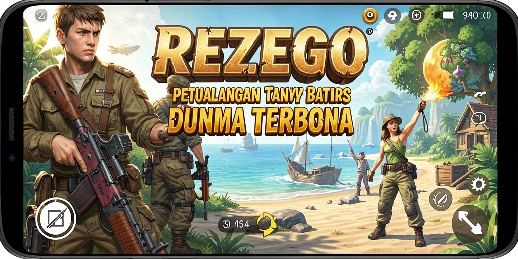 Gameplay seru di dunia terbuka REZEGO dengan petualangan mendebarkan.