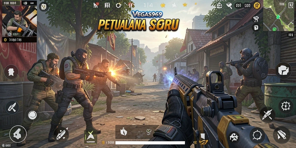 Tampilan gameplay mendebarkan dari <strong>VEGAS969</strong> di arena tempur yang menantang.